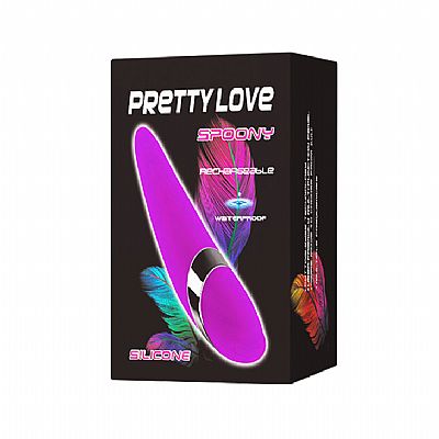 Vibrador de clitóris - Feminino Recarregável - Spoony - Pretty Love