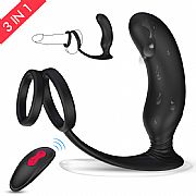 Vibrador de Próstata com Anel Peniano - Lanco RCT - S-Hande