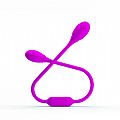 Vibrador de Ponto G e clitóris - Dream Lover's Whip - Snaky duplo -...