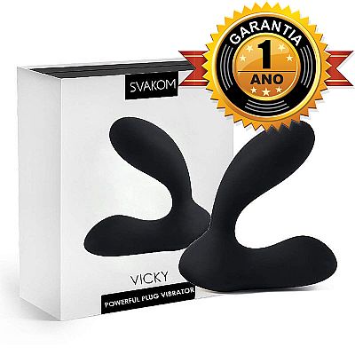 Vibrador Próstata Puro Silicone - Svakom Vicky