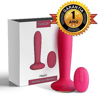 Massageador Próstata Puro Silicone, Svakom Primo Massageador Próstata Puro Silicone, Svakom Primo
