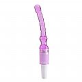 Plug Anal com Vibro Stimulator em Jelly - 17 cm Plug Anal com Vibro Stimulator em Jelly - 17 cm