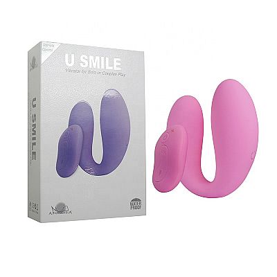 Vibrador de Casal com controle U Smile - Aphrodisia