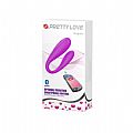 Vibrador de casal August - Pretty Love - Conexão via bluetooth