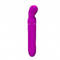 Vibrador de Ponto G - Abraham - Puro Silicone com Dupla Rotação -...